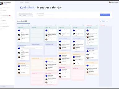 Stayhome.ai Manager Calendar