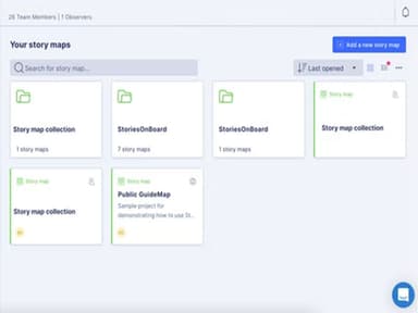StoriesOnBoard story maps