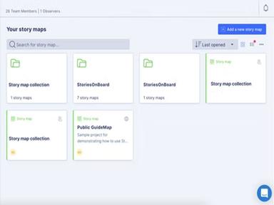 StoriesOnBoard story maps