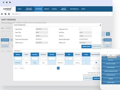 SumTotal Systems - Shift Management