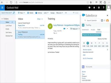 TaskRay Email assistant