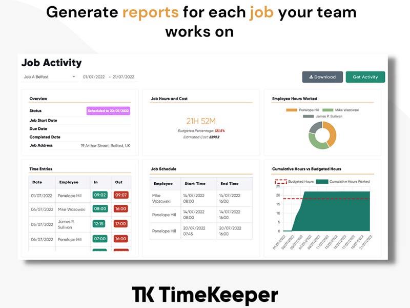 TimeKeeper-Multi-Job Time Tracking