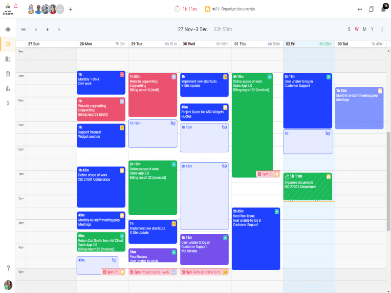 todo.vu Calendar