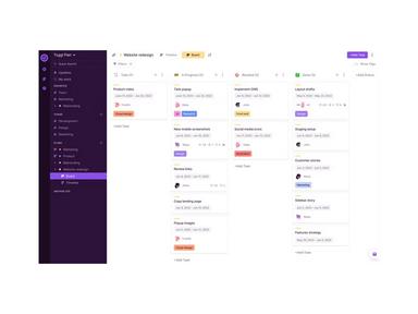 Toggl plan Plan Board With Tasks