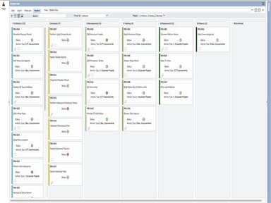 Triskell PPM Kanban Board View