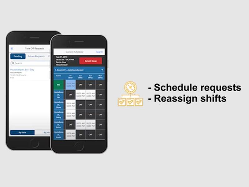 UniFocus - Reassign shifts and manage time off with app
