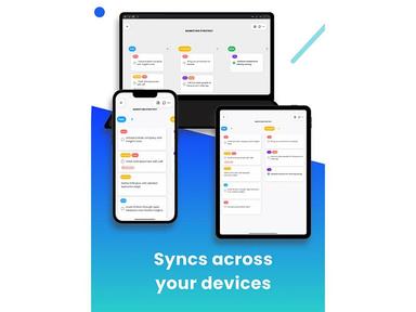 Vervo Syncs across your devices