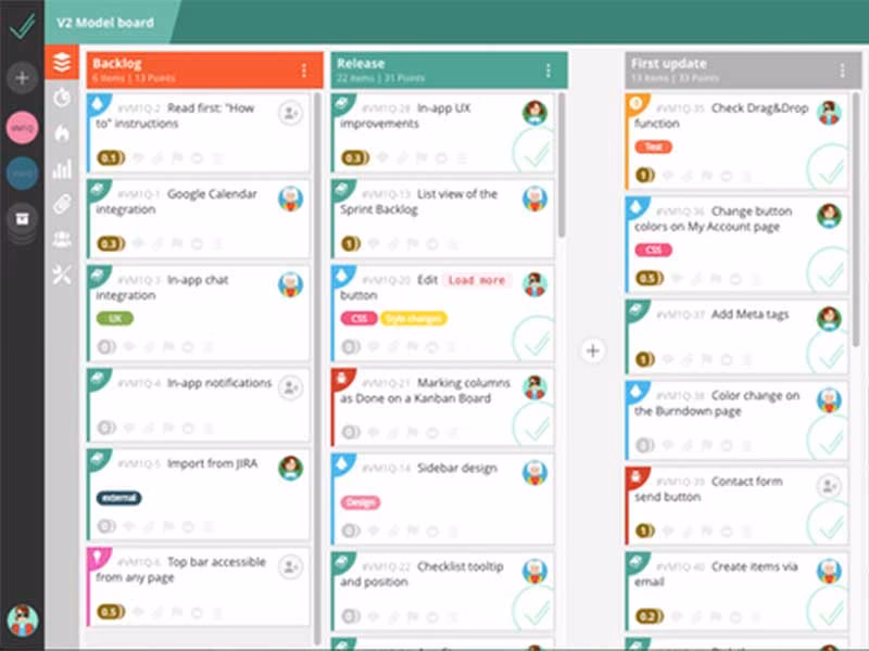 VivifyScrum - Product Backlog