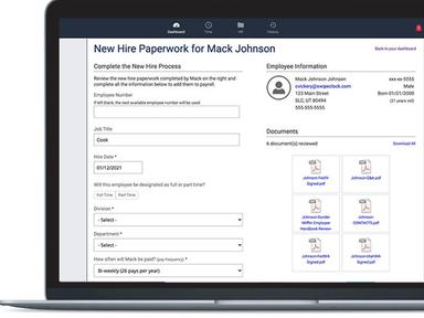 WorkforceHub Employee onboarding