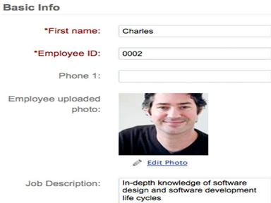 Zoho People Employee Self Service