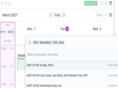 Akiflow timezone