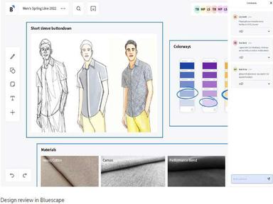 Design review in Bluescape