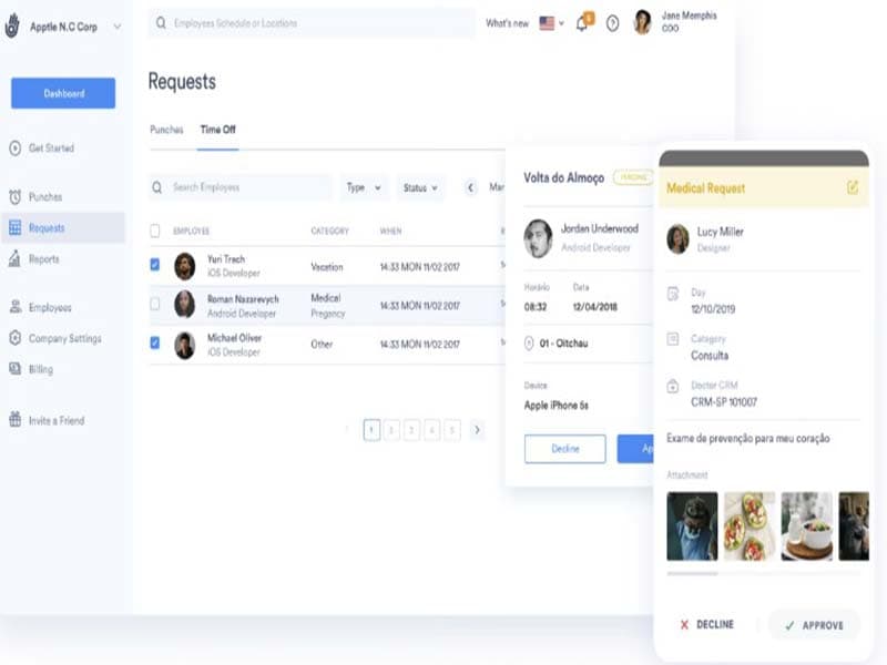 Day.io Requests