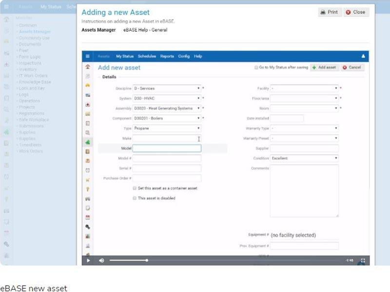 eBASE New Asset