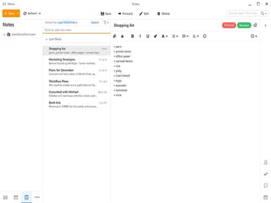 eM Client Notes