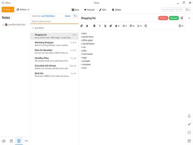 eM Client Notes