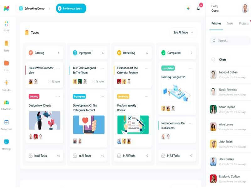 Edworking Hub: Productivity Center