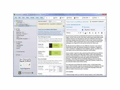 Evernote Teams - Notebook