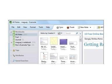 Evernote Teams - All Notes