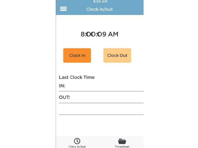 ezClocker Clock In