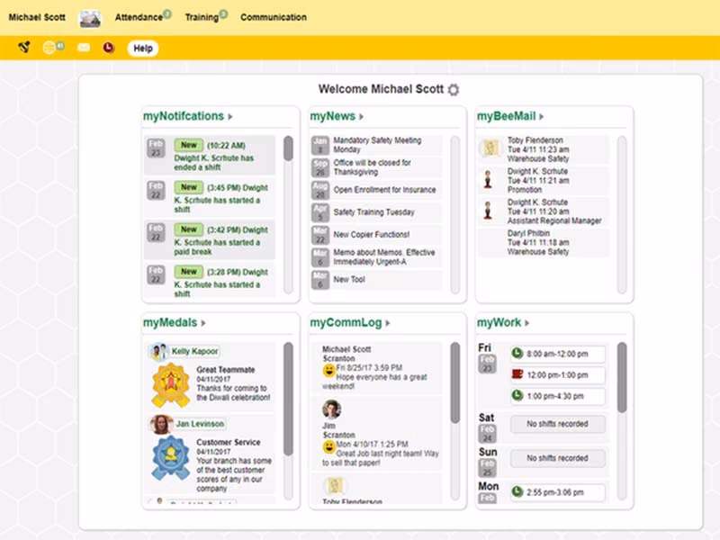 honeybeeBase Homepage