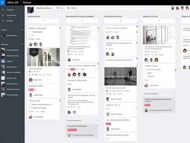 Microsoft Planner Kanban board
