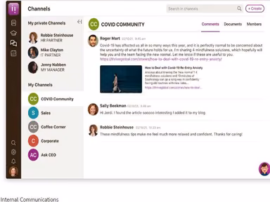 Niikiis Internal Communications