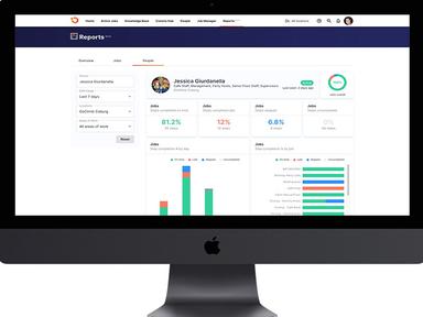 Operandio Reports - Desktop View
