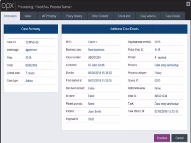 OPX Software Processing Preview