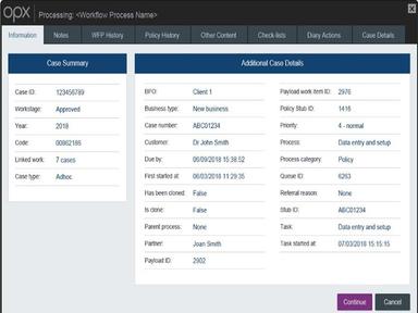 OPX Software Processing Preview