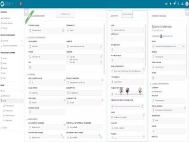 Orbit Online CRM Tool