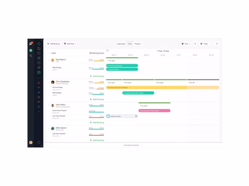 Paymo Team Scheduling