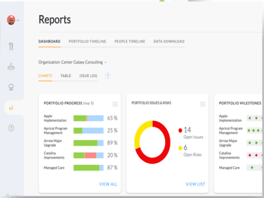 Pie Software Reports