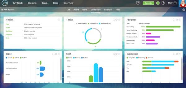 ProjectManager Analytics