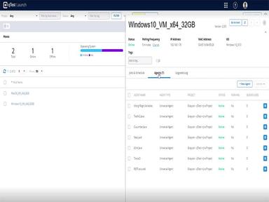 qTest automated testing environments