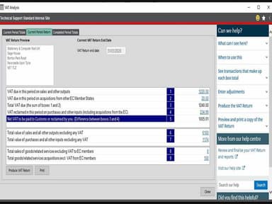 Technical Support Standard Internal Site