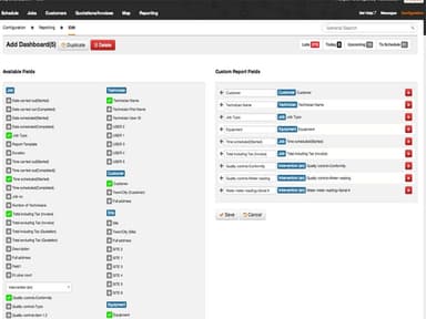 Synchroteam dashboard