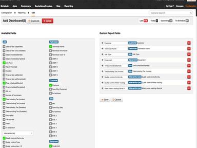 Synchroteam dashboard