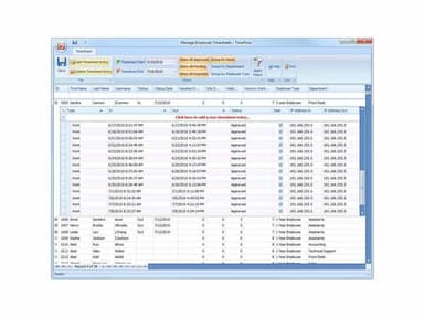 TimeFlow timesheets