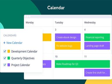 Wrike Software Managed online calendar