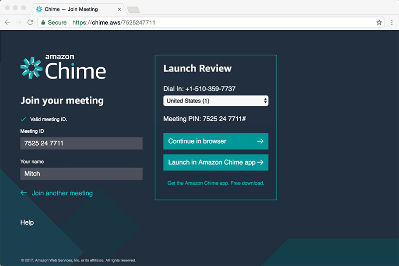 Amazon Chime