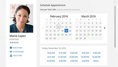 American Well Scheduling