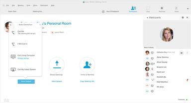 Cisco Webex Dashboard