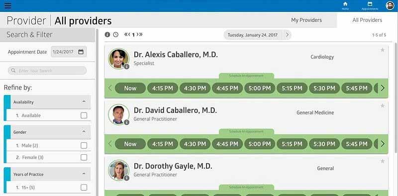 SnapMD All Provider Details