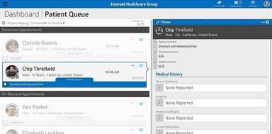 SnapMD Patient queue