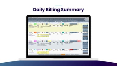 MEDENT Daily Billing Summary