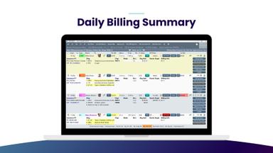 MEDENT Daily Billing Summary