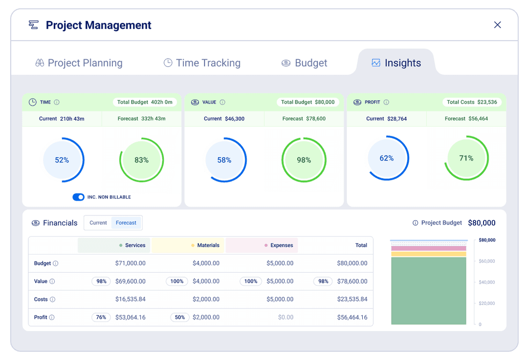 Accelo Project Management Insights