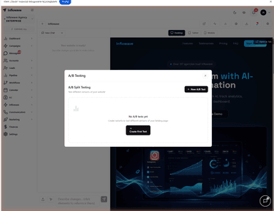 Inflowave A/B Testing