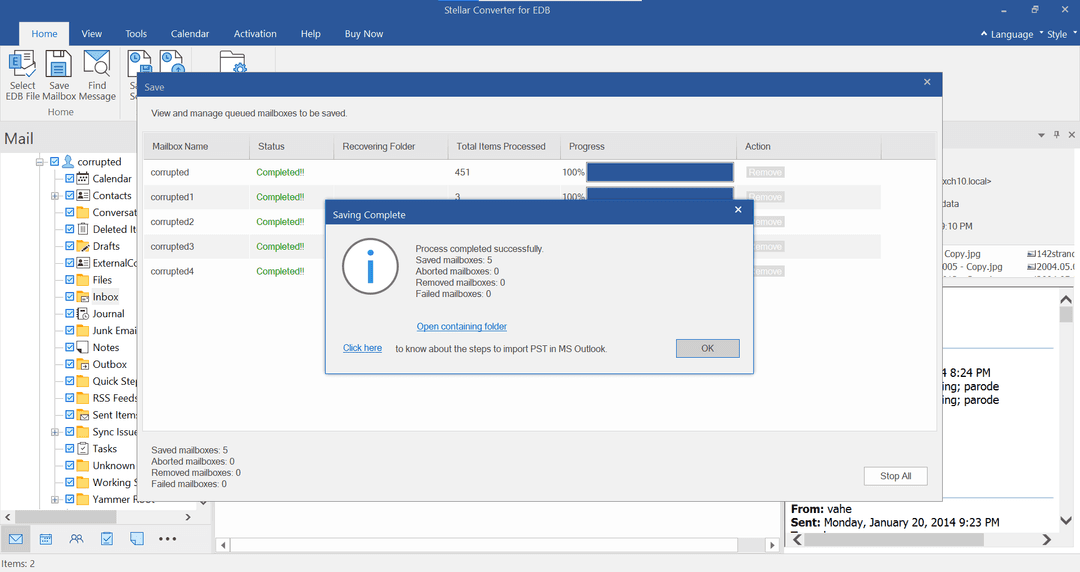 Stellar Converter for EDB Save